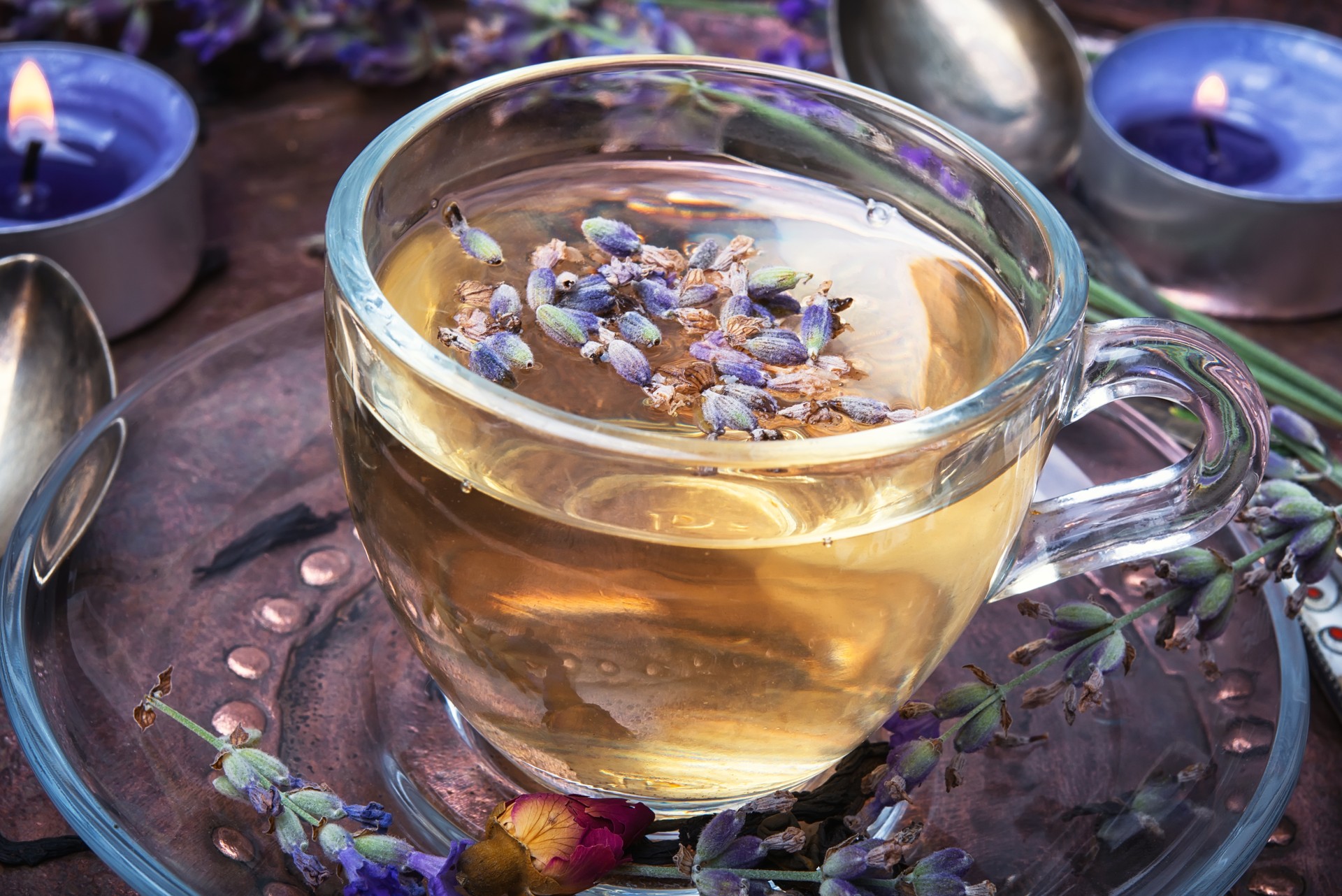 Herbal Tea with lavender